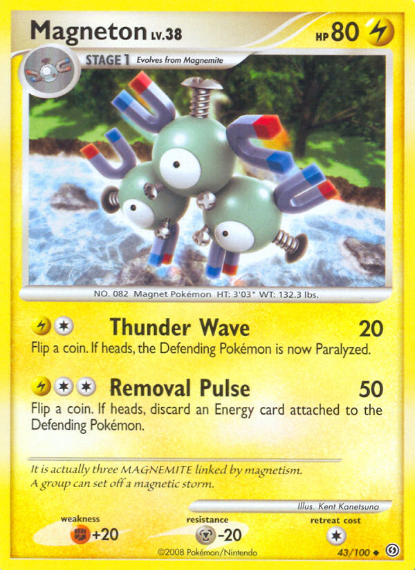 Magneton (43/100) [Diamond & Pearl: Stormfront] | Exor Games New Glasgow