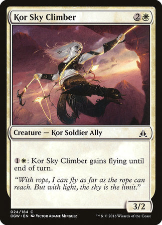 Kor Sky Climber [Oath of the Gatewatch] | Exor Games New Glasgow