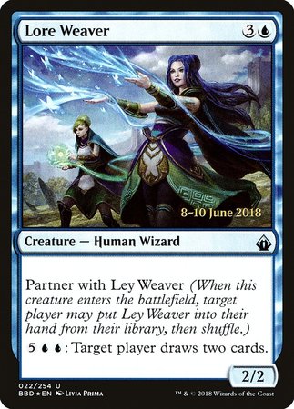 Lore Weaver [Battlebond Promos] | Exor Games New Glasgow