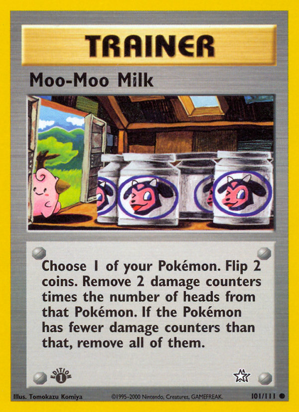 Moo-Moo Milk (101/111) [Neo Genesis 1st Edition] | Exor Games New Glasgow
