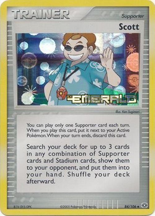 Scott (84/106) (Stamped) [EX: Emerald] | Exor Games New Glasgow