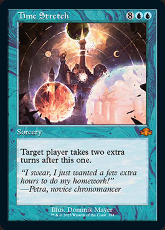 Time Stretch (Retro) [Dominaria Remastered] | Exor Games New Glasgow