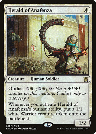 Herald of Anafenza [Khans of Tarkir Promos] | Exor Games New Glasgow