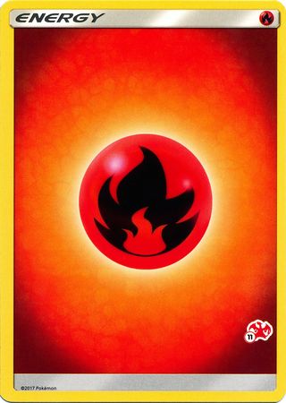 Fire Energy (Charizard Stamp #11) [Battle Academy 2020] | Exor Games New Glasgow