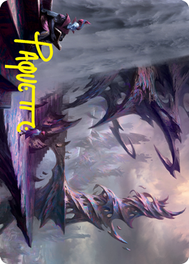 Prismari Campus Art Card (Gold-Stamped Signature) [Strixhaven: School of Mages Art Series] | Exor Games New Glasgow