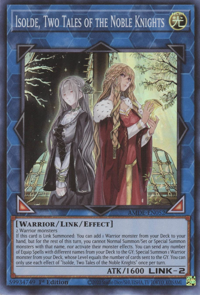 Isolde, Two Tales of the Noble Knights [AMDE-EN052] Super Rare | Exor Games New Glasgow