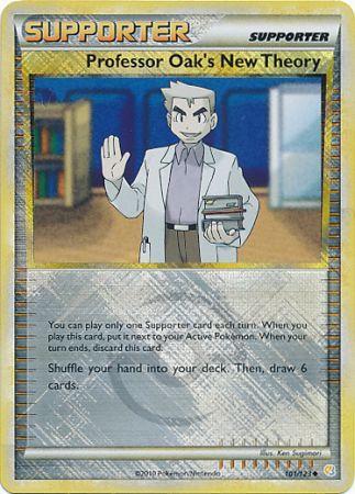 Professor Oak's New Theory (101/123) (League Promo) [HeartGold & SoulSilver: Base Set] | Exor Games New Glasgow