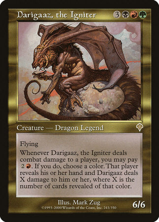 Darigaaz, the Igniter [Invasion] | Exor Games New Glasgow