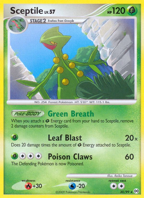 Sceptile (30/99) [Platinum: Arceus] | Exor Games New Glasgow