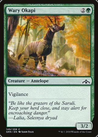 Wary Okapi [Guilds of Ravnica] | Exor Games New Glasgow