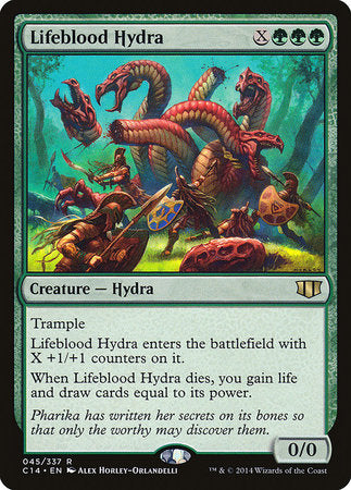 Lifeblood Hydra [Commander 2014] | Exor Games New Glasgow