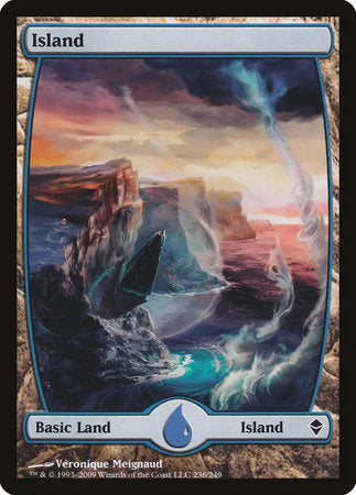 Island (236) - Full Art [Zendikar] | Exor Games New Glasgow