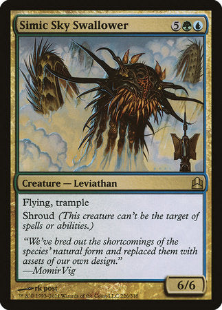 Simic Sky Swallower [Commander 2011] | Exor Games New Glasgow