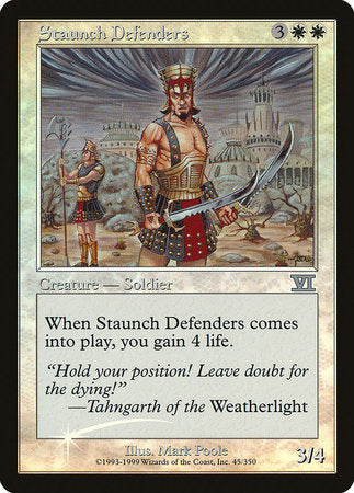 Staunch Defenders [Friday Night Magic 2000] | Exor Games New Glasgow