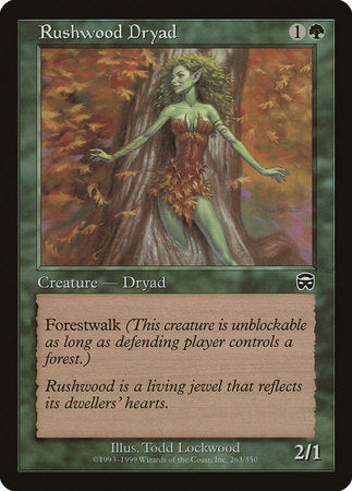 Rushwood Dryad [Mercadian Masques] | Exor Games New Glasgow