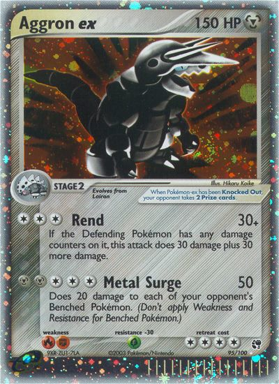 Aggron ex (95/100) [EX: Sandstorm] | Exor Games New Glasgow