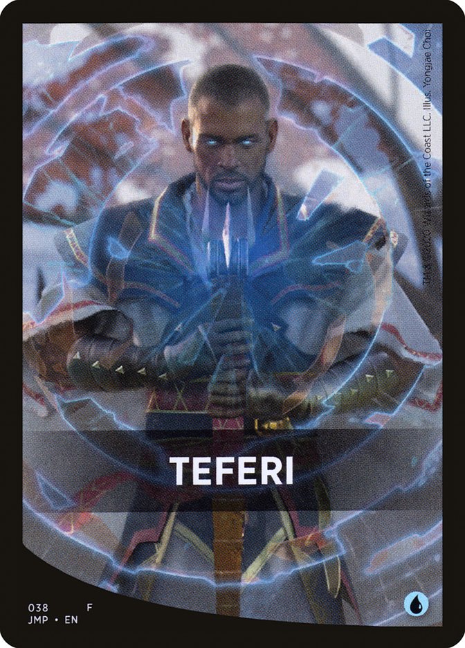 Teferi Theme Card [Jumpstart Front Cards] | Exor Games New Glasgow