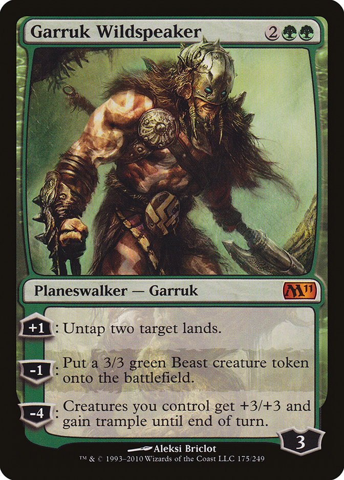 Garruk Wildspeaker [Magic 2011] | Exor Games New Glasgow