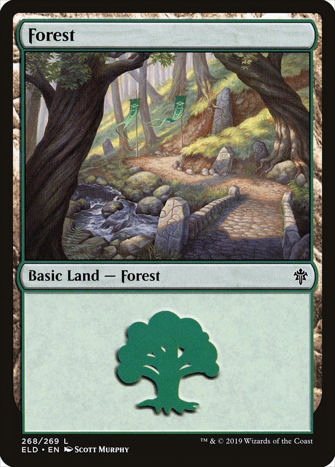 Forest (268) [Throne of Eldraine] | Exor Games New Glasgow