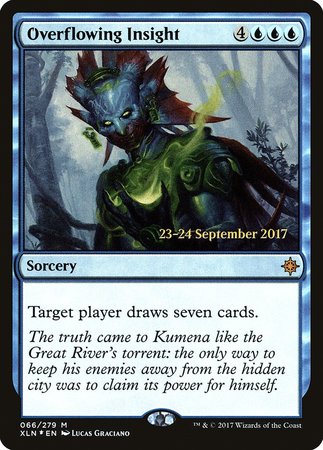 Overflowing Insight [Ixalan Promos] | Exor Games New Glasgow