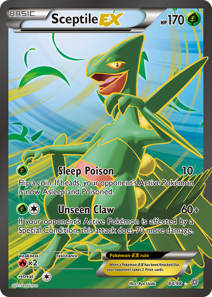 Sceptile EX (84/98) [XY: Ancient Origins] | Exor Games New Glasgow