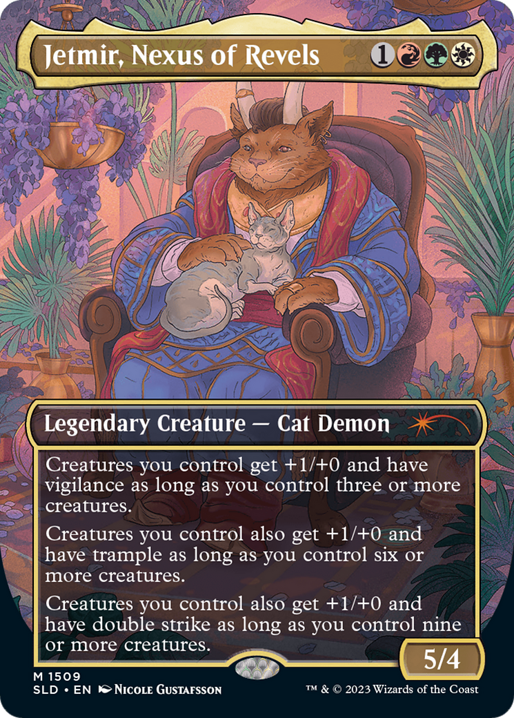 Jetmir, Nexus of Revels // Jetmir, Nexus of Revels [Secret Lair Commander Deck: Raining Cats and Dogs] | Exor Games New Glasgow