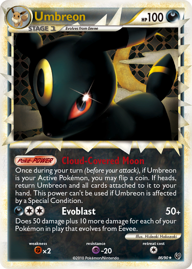 Umbreon (86/90) [HeartGold & SoulSilver: Undaunted] | Exor Games New Glasgow