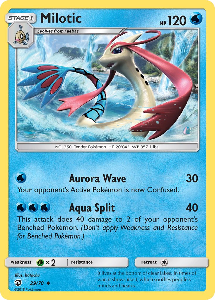 Milotic (29/70) [Sun & Moon: Dragon Majesty] | Exor Games New Glasgow