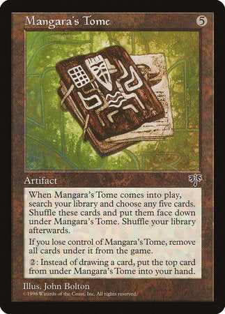 Mangara's Tome [Mirage] | Exor Games New Glasgow