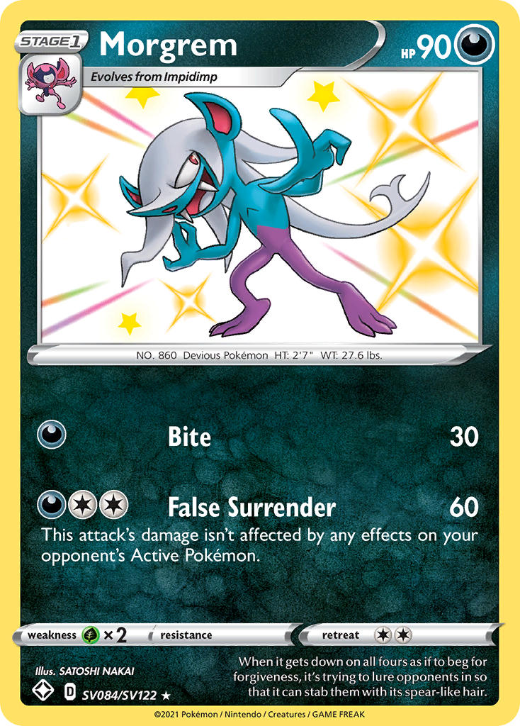 Morgrem (SV084/SV122) [Sword & Shield: Shining Fates] | Exor Games New Glasgow