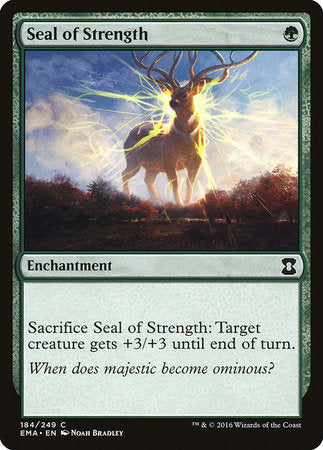 Seal of Strength [Eternal Masters] | Exor Games New Glasgow