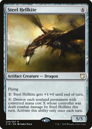 Steel Hellkite [Commander 2018] | Exor Games New Glasgow