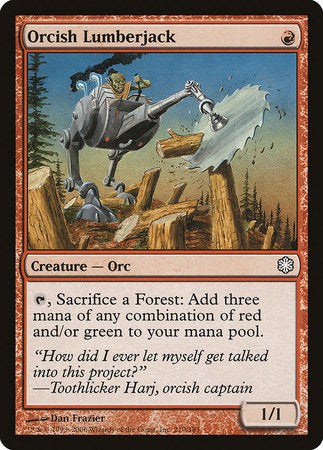 Orcish Lumberjack [Coldsnap Theme Decks] | Exor Games New Glasgow