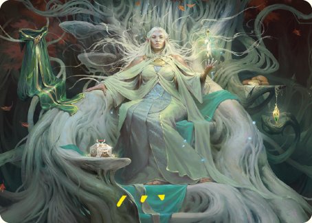 Galadriel, Gift-Giver Art Card [The Lord of the Rings: Tales of Middle-earth Art Series] | Exor Games New Glasgow