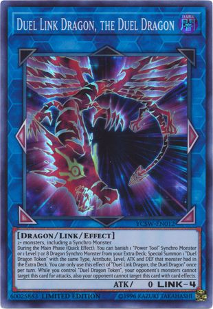 Duel Link Dragon, the Duel Dragon [YCSW-EN012] Super Rare | Exor Games New Glasgow