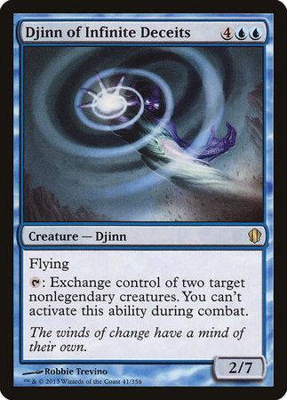 Djinn of Infinite Deceits [Commander 2013] | Exor Games New Glasgow