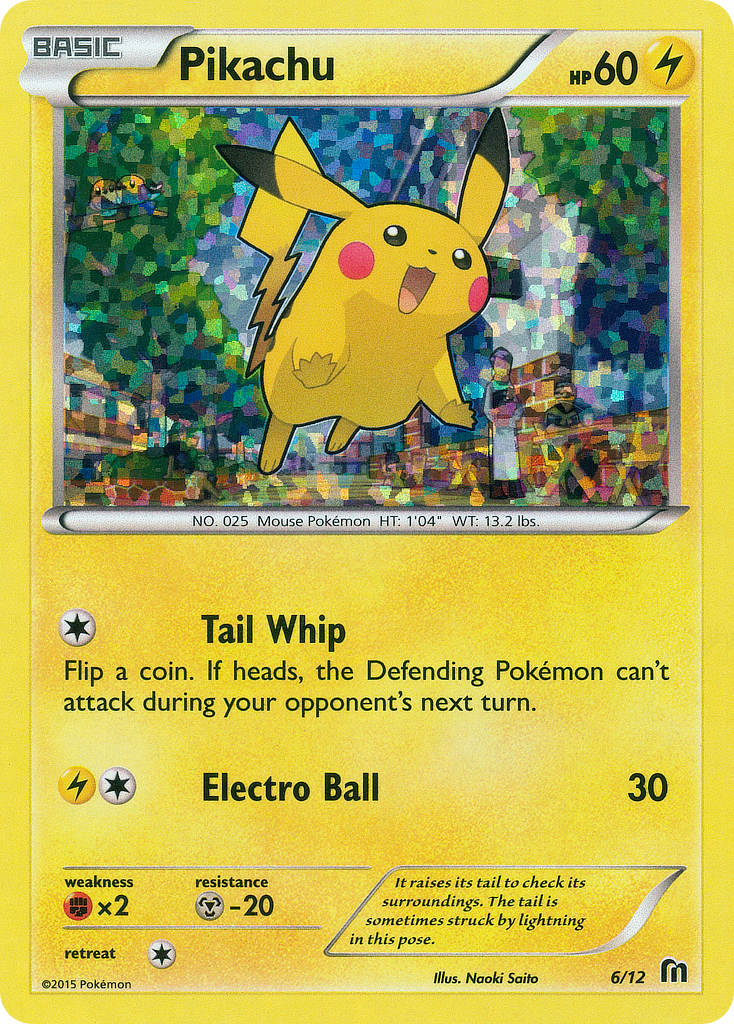 Pikachu (6/12) [McDonald's Promos: 2016 Collection] | Exor Games New Glasgow