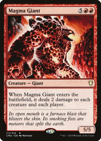 Magma Giant [Commander Anthology Volume II] | Exor Games New Glasgow