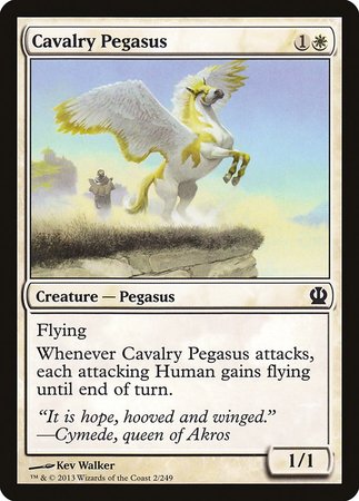 Cavalry Pegasus [Theros] | Exor Games New Glasgow