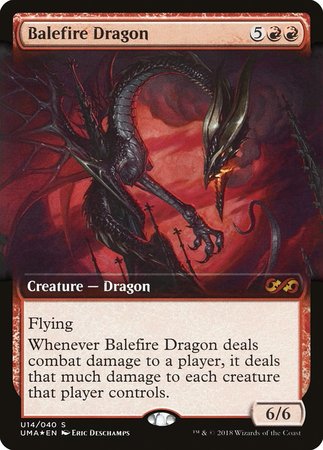 Balefire Dragon [Ultimate Box Topper] | Exor Games New Glasgow