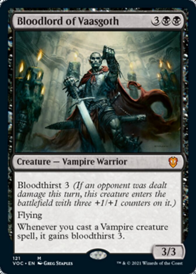 Bloodlord of Vaasgoth [Innistrad: Crimson Vow Commander] | Exor Games New Glasgow