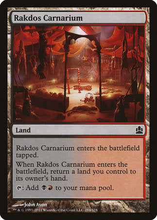 Rakdos Carnarium [Commander 2011] | Exor Games New Glasgow