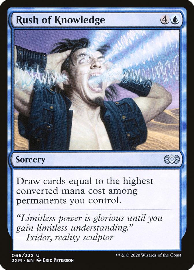 Rush of Knowledge [Double Masters] | Exor Games New Glasgow
