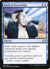 Rush of Knowledge [Double Masters] | Exor Games New Glasgow
