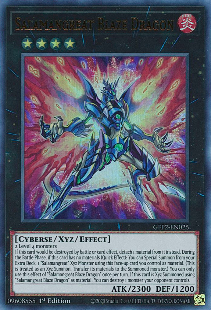 Salamangreat Blaze Dragon [GFP2-EN025] Ultra Rare | Exor Games New Glasgow