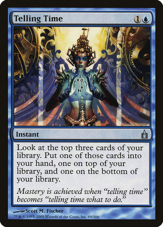 Telling Time [Ravnica: City of Guilds] | Exor Games New Glasgow