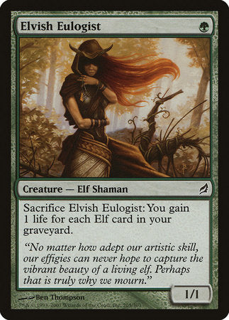 Elvish Eulogist [Lorwyn] | Exor Games New Glasgow