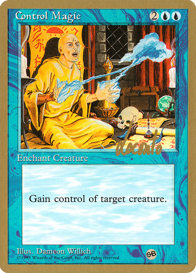 Control Magic (Michael Loconto) (SB) [Pro Tour Collector Set] | Exor Games New Glasgow