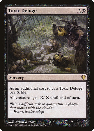 Toxic Deluge [Commander 2013] | Exor Games New Glasgow