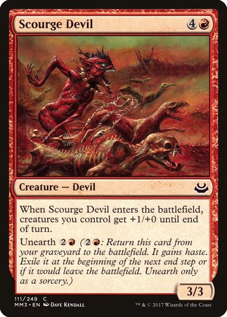 Scourge Devil [Modern Masters 2017] | Exor Games New Glasgow